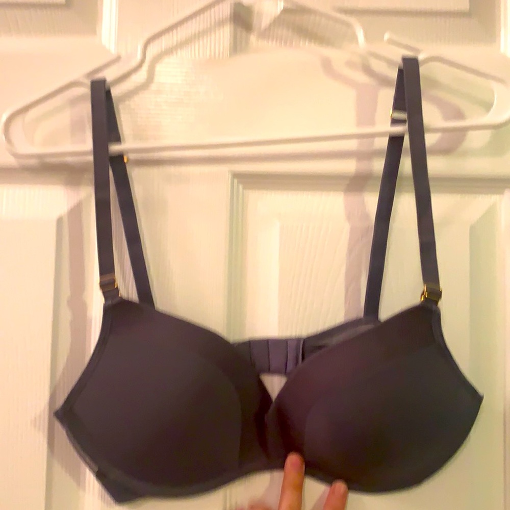 Lively Smoke gray no wire push-up bra 34C